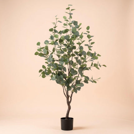 Kunstplant Eucalyptus - kunstboom - ↕140cm