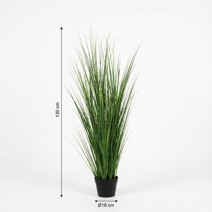 Kunstplant Onion Grass - ↕130cm