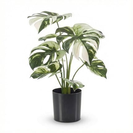 Kunstplant Monstera bush in pot - ↕40cm