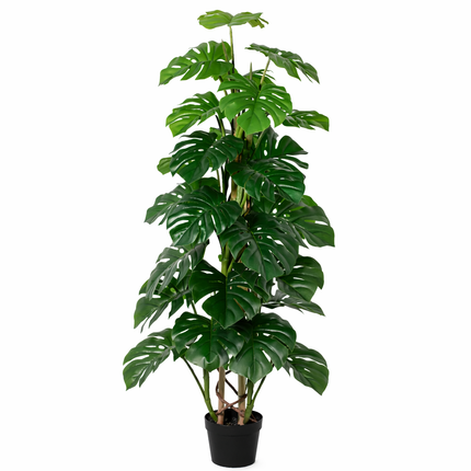 Kunstplant Monstera Monkey Leaf - ↕125cm