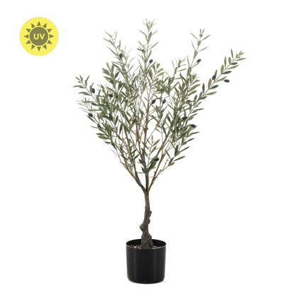 Kunstplant Olijfboom in pot - UV - ↕90 cm