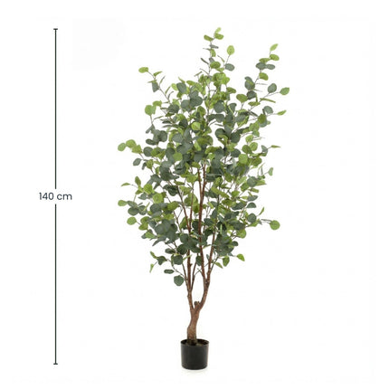 Kunstplant - Eucalyptus boom - ↕140cm