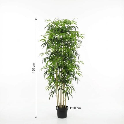 Kunstplant Bamboe - ↕150cm