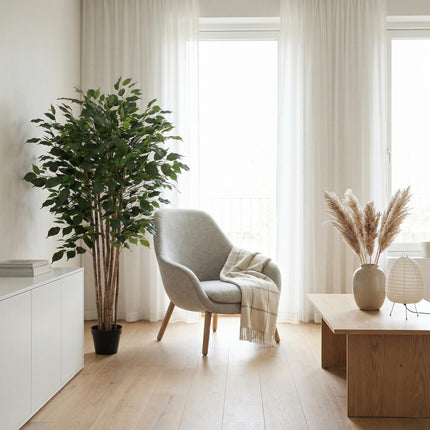 Kunstplant Ficus Benjamina - ↕150cm