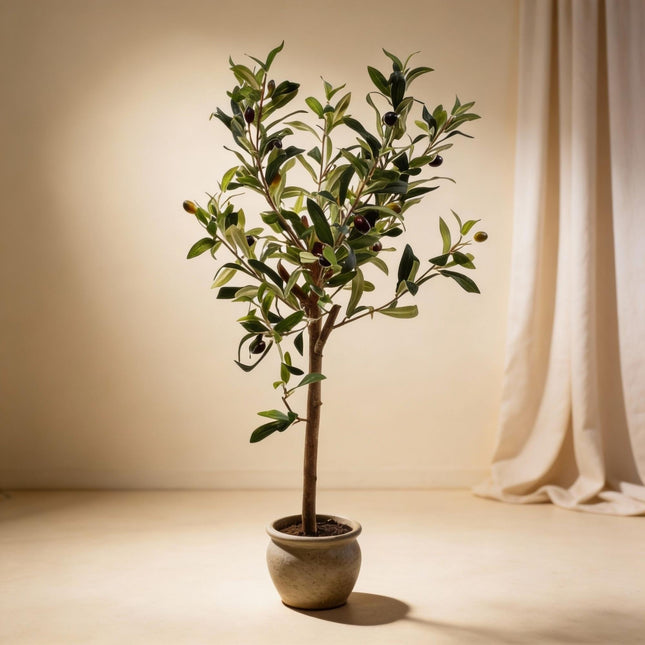 Kunstplant Olijfboom in pot - ↕65cm