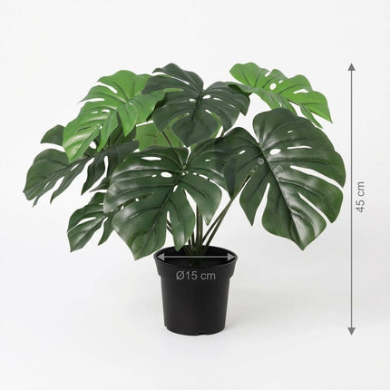 Kunstplant Monstera Deliciosa - ↕45cm