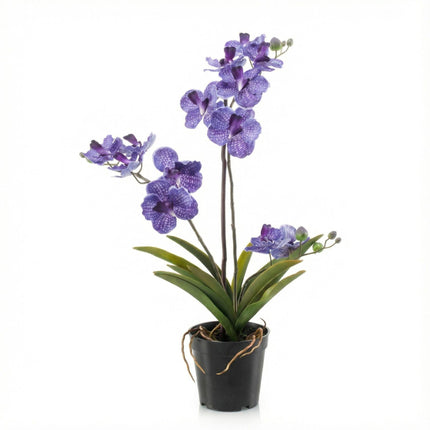 Kunstplant Orchidee Vanda in pot - ↕60cm