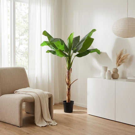 Kunstplant Bananenplant Musa - ↕150cm