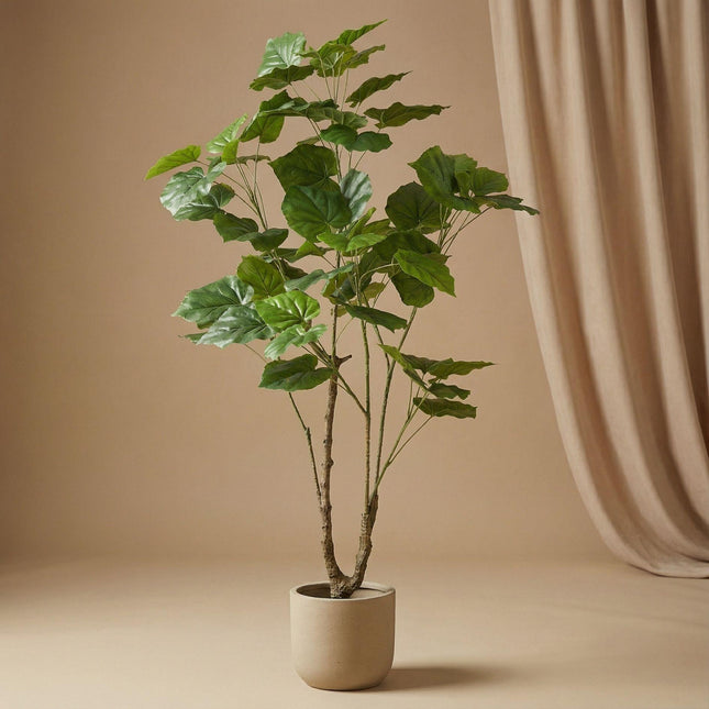 Kunstplant Ficus Umbrella boom - ↕125cm
