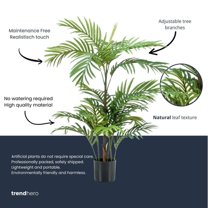 Kunstplant Palm Phoenix - ↕90cm