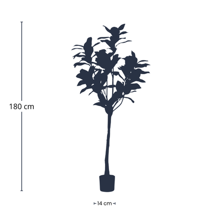 Grote Kunstplant - Magnolia Denudata - ↕150 cm