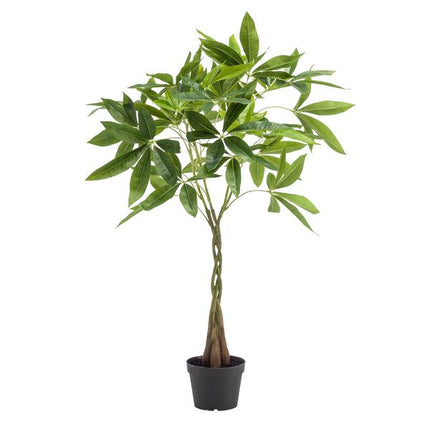 Kunstplant Pachira Aquatica - Geldboom - ↕90cm - Ø15cm