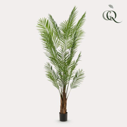 Kunstplanten - Areca Lutescens - Goudpalm - ↕240cm - Ø17cm