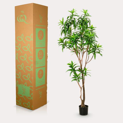 Kunstplant Dracaena - Drakenboom - ↕190cm - Ø17cm