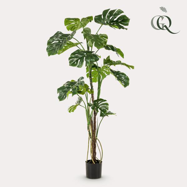 Kunstplant Monstera - Gatenplant - ↕180cm - Ø17cm