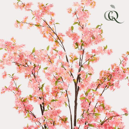 Kunstplant Prunus - Kersenbloesem - Roze - ↕210cm