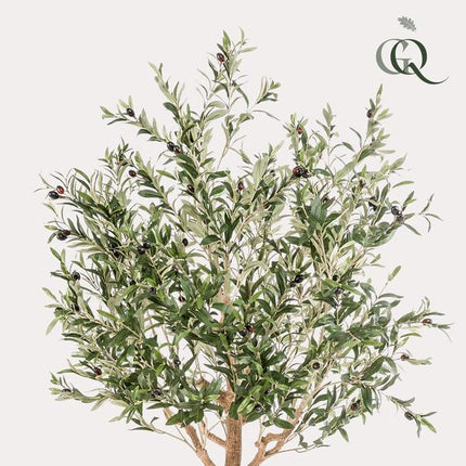 Kunst Olijfboom - Olea europaea - Olijfboom - ↕180cm - Ø15cm