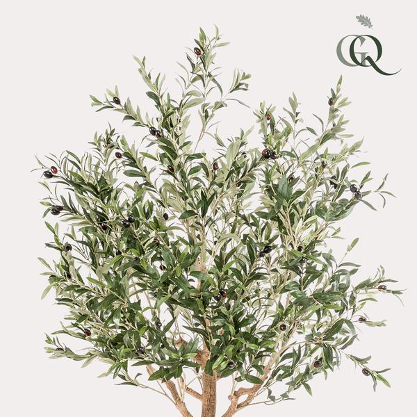 Kunst Olijfboom - Olea europaea - Olijfboom - ↕180cm - Ø15cm