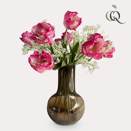 Kunstbloemen - Boeket L - Romantic Glam - ↕80cm