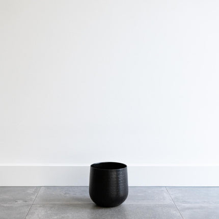 Plantenpot - Matzwart - Gina Da Karakter - S - H16 - W16