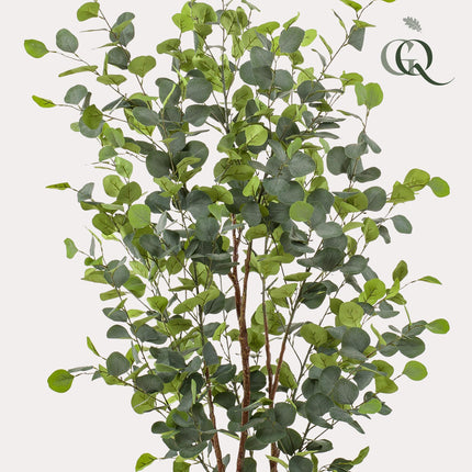 Kunstplant Eucalyptus - Blauwe Gomboom  - ↕140cm - Ø15cm