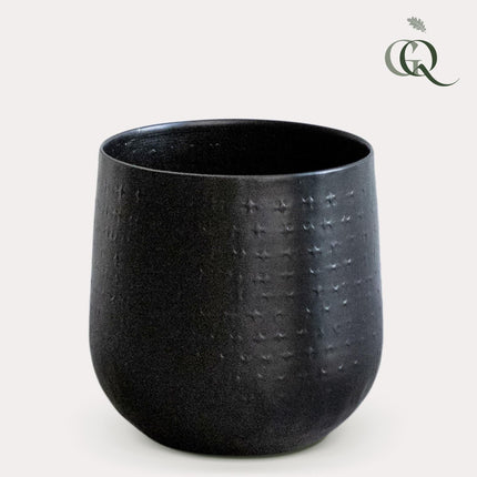 Plantenpot - Matzwart - Gina Da Karakter - S - H16 - W16