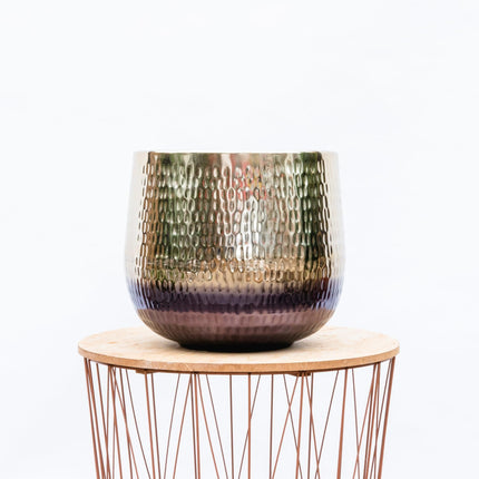 Jenna Gold - 29x24 - Gouden Plantenpot Groot