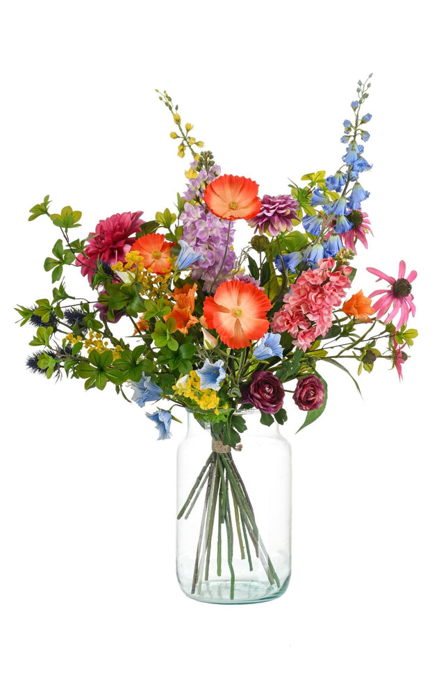 Kunstbloemen - Bouquet XL - Electric Love - ↕90cm