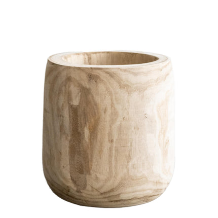 Pot - Hout lichtbruin - Pia pot - L - H31 - W29 - Plantenpot