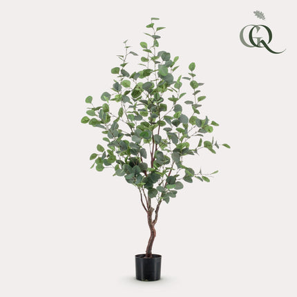Kunstplant Eucalyptus - Blauwe Gomboom - ↕120cm - Ø14cm