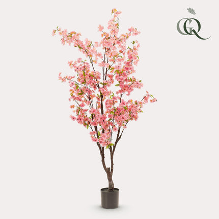 Kunstplant Kersenbloesem - Roze - ↕175cm - Ø15cm
