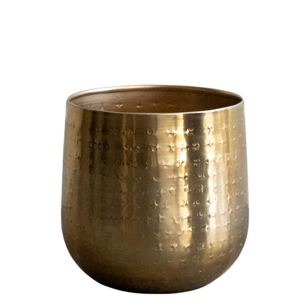 Plantenpot - Goud - Gina Da Karakter  - S - H16 - W16
