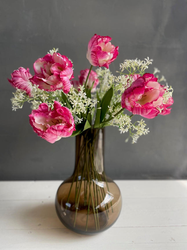 Kunstbloemen - Boeket L - Romantic Glam - ↕80cm