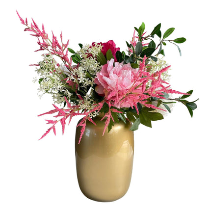 Kunstbloemen - Boeket L - Shiny Pink - ↕80cm