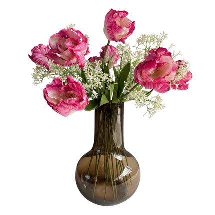 Kunstbloemen - Boeket L - Romantic Glam - ↕80cm