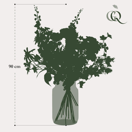 Kunstbloemen - Bouquet XL - Electric Love - ↕90cm