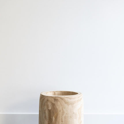 Pot - Hout lichtbruin - Pia pot - L - H31 - W29 - Plantenpot