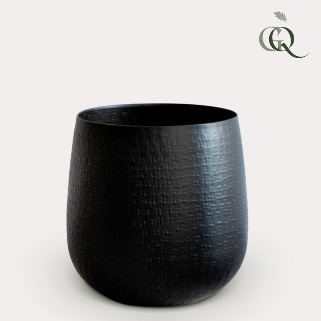 Plantenpot - Matzwart - Gina Da Karakter - L - H30 - W28