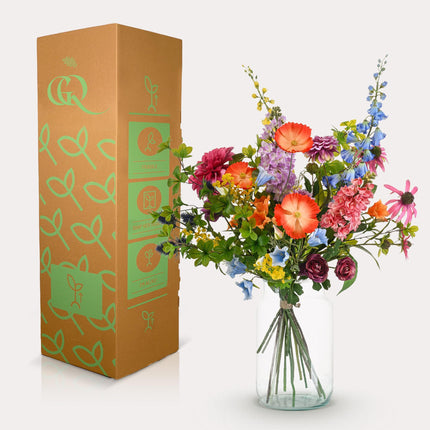 Kunstbloemen - Bouquet XL - Electric Love - ↕90cm