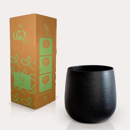 Plantenpot - Matzwart - Gina Da Karakter - L - H30 - W28